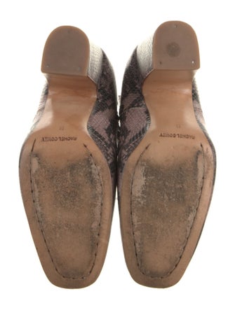 Rachel Comey Leather Animal Print Sock Boots