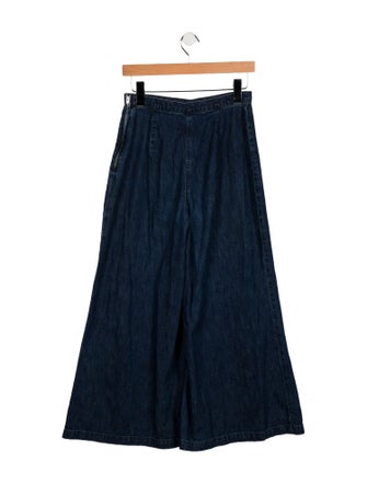 Rachel Comey High-Rise Wide Leg Jeans
