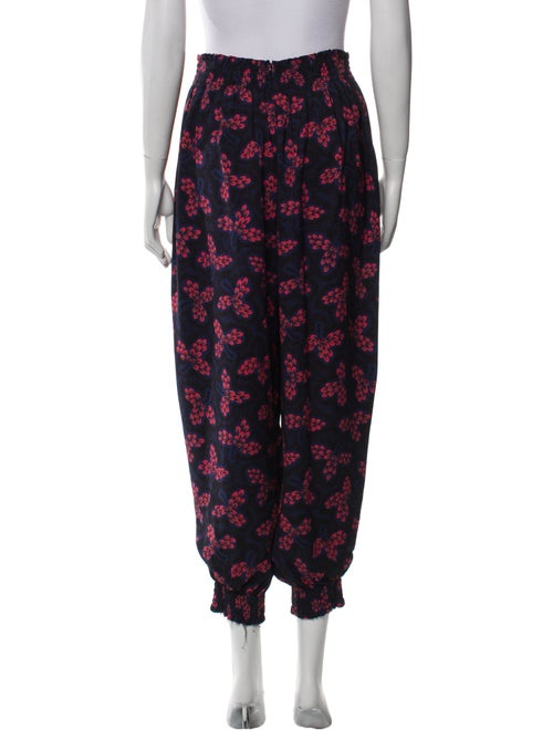 Rachel Comey Floral Print Skinny Leg Pants