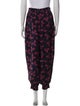 Rachel Comey Floral Print Skinny Leg Pants