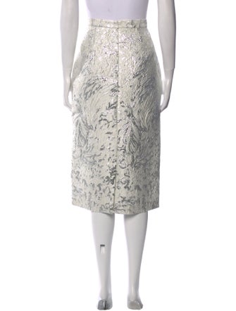 Rachel Comey Glitter Accents Midi Length Skirt