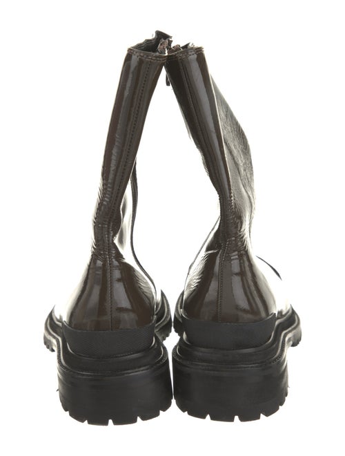 Rachel Comey Patent Leather Combat Boots