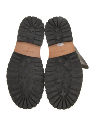 Rachel Comey Patent Leather Combat Boots