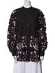 Rachel Comey Lace Pattern Mock Neck Tunic