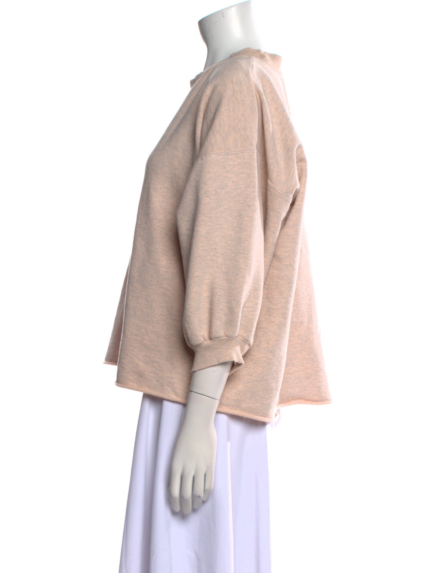 Rachel Comey Scoop Neck Three-Quarter Sleeve Sweatshirt w/ Tags