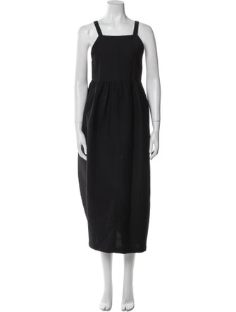 Rachel Comey Square Neckline Long Dress
