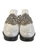 Rachel Comey Patent Leather Crystal Embellishments Mules
