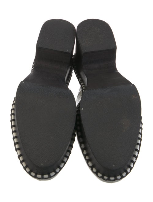 Rachel Comey Patent Leather Crystal Embellishments Mules