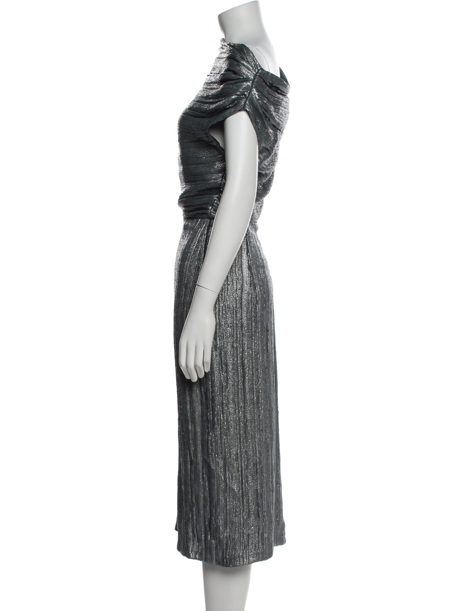 Rachel Comey Mock Neck Long Dress