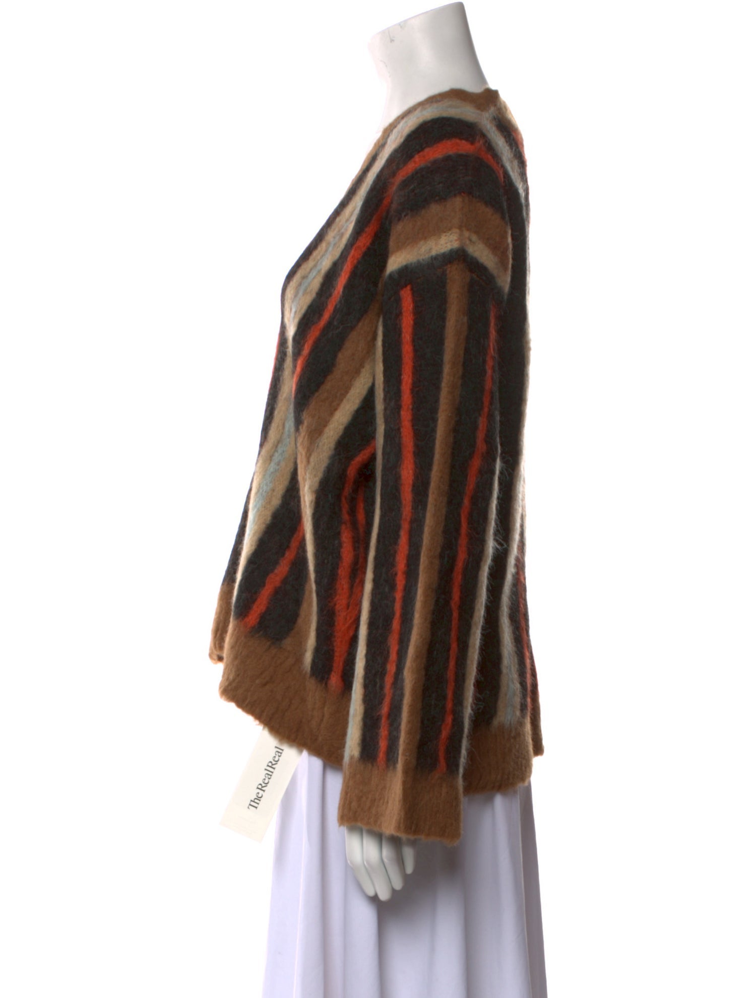 Rachel Comey Striped V-Neck Sweater