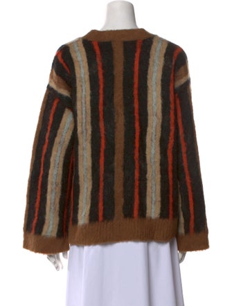 Rachel Comey Striped V-Neck Sweater