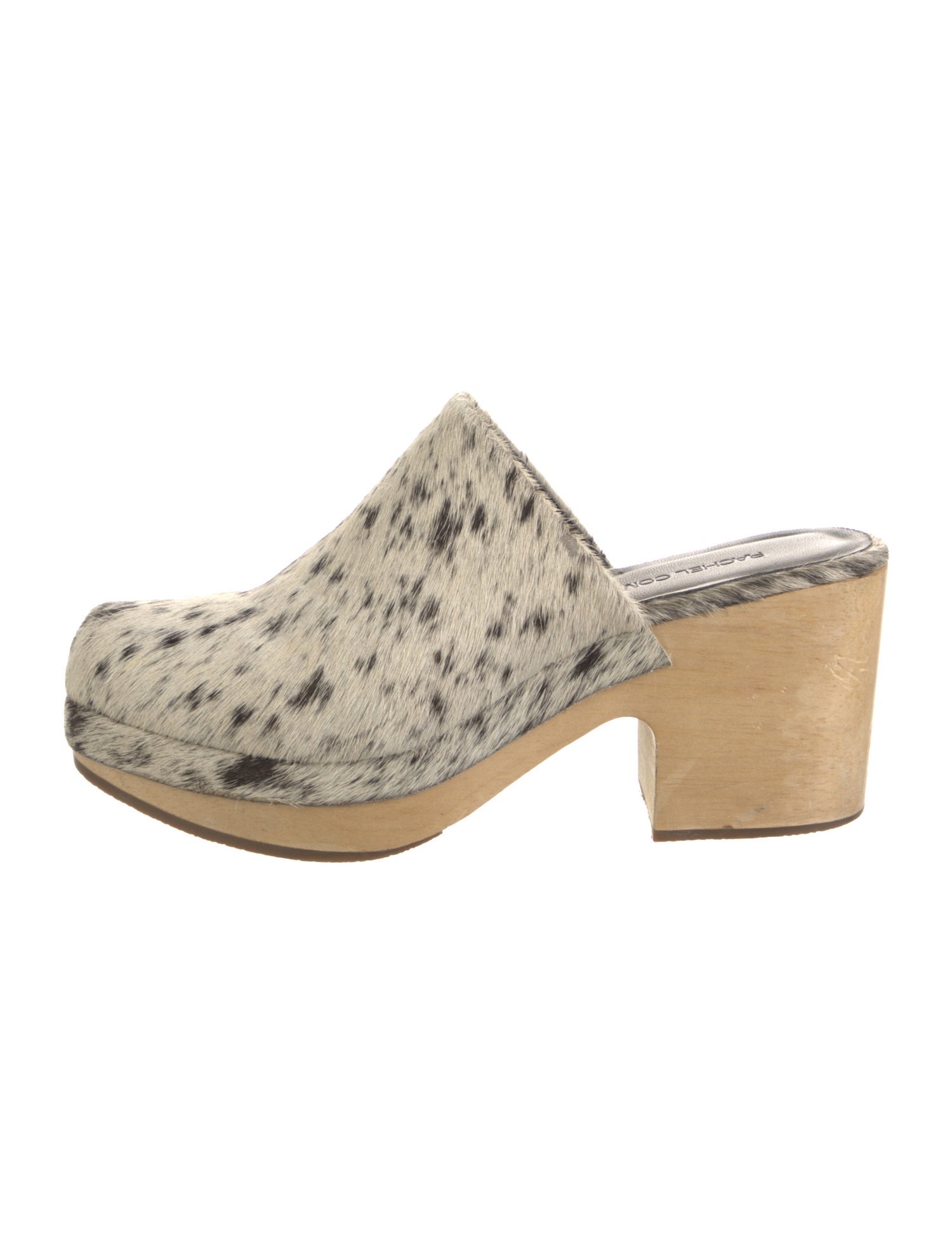 Rachel Comey Ponyhair Animal Print Mules