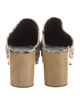 Rachel Comey Ponyhair Animal Print Mules