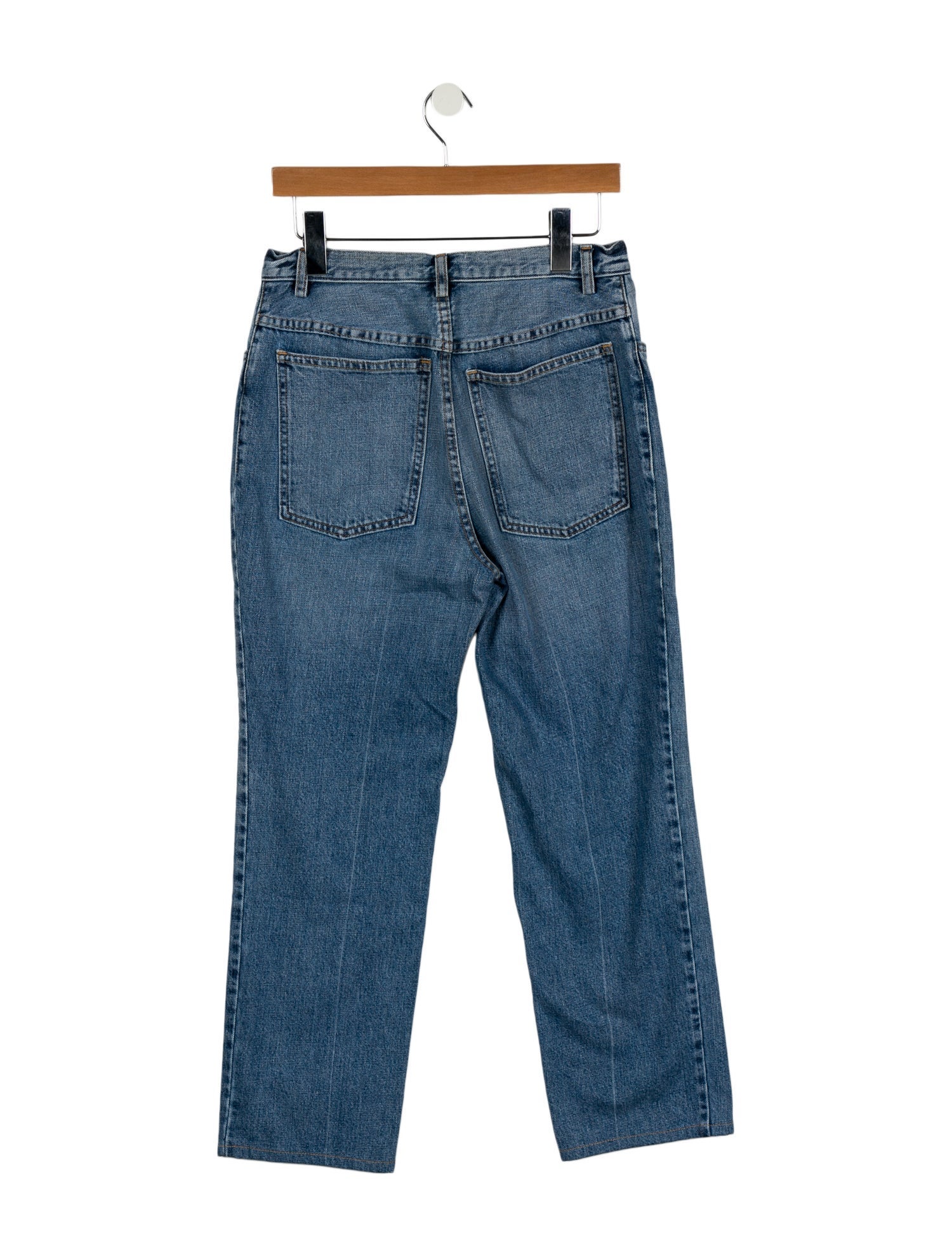 Rachel Comey High-Rise Straight Leg Jeans