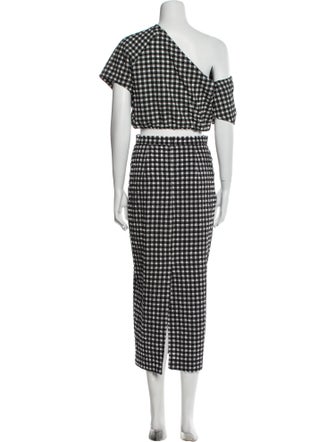 Rachel Comey Plaid Print Skirt Set