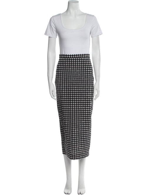 Rachel Comey Plaid Print Skirt Set