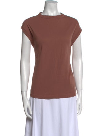 Rachel Comey Scoop Neck Short Sleeve Top