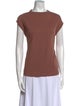 Rachel Comey Scoop Neck Short Sleeve Top