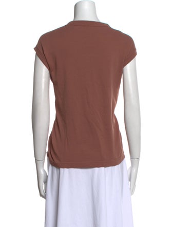 Rachel Comey Scoop Neck Short Sleeve Top