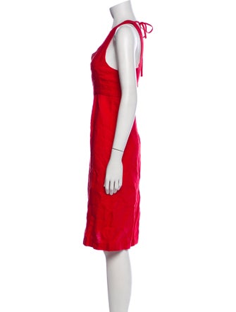 Rachel Comey Square Neckline Knee-Length Dress
