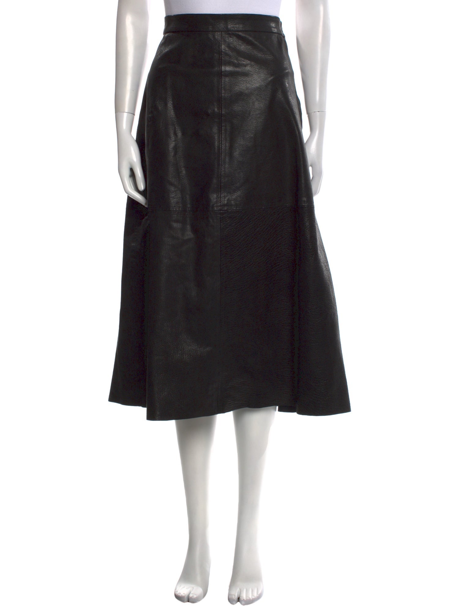 Rachel Comey Leather Midi Length Skirt