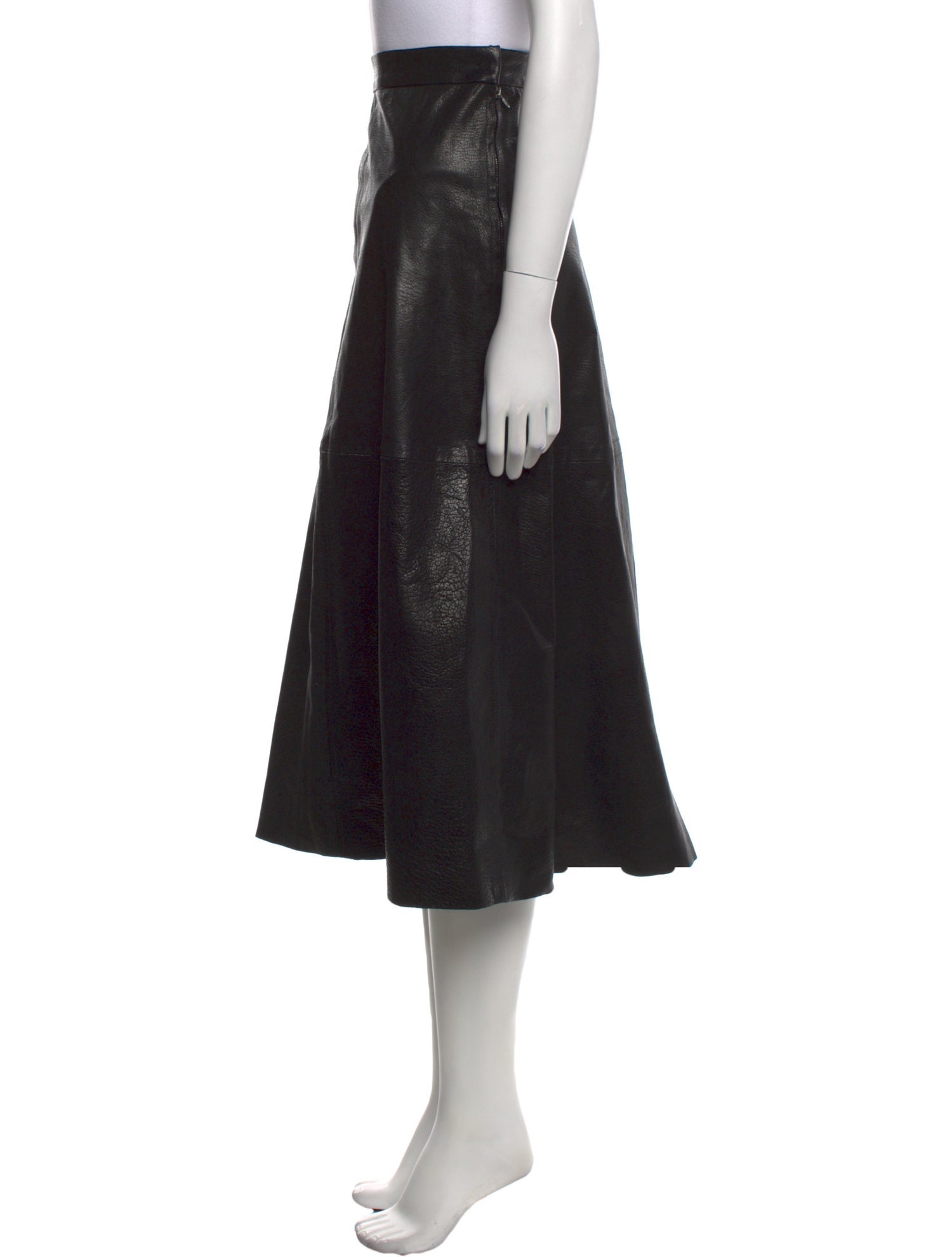 Rachel Comey Leather Midi Length Skirt