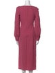 Rachel Comey Bateau Neckline Midi Length Dress