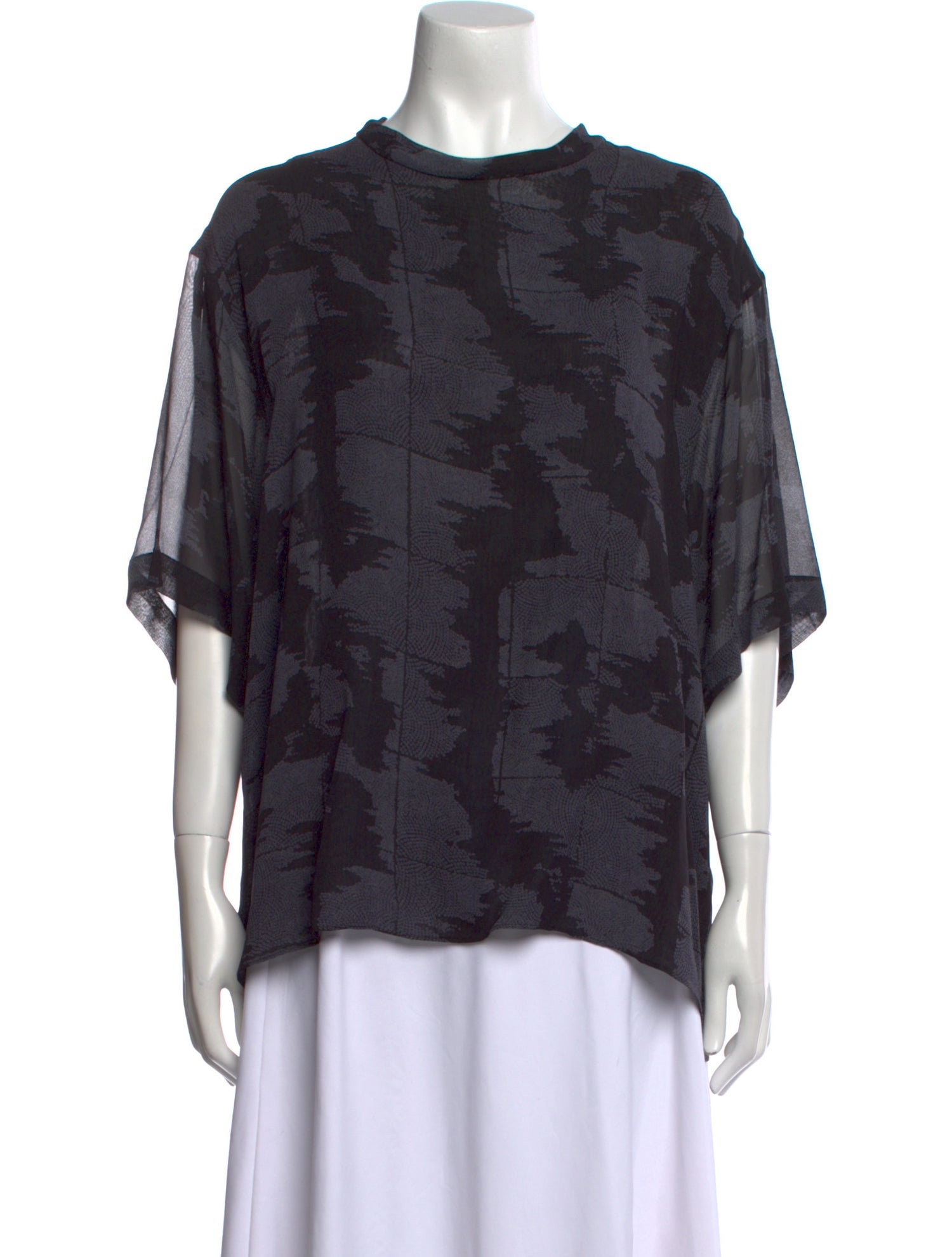 Rachel Comey Silk Printed Blouse