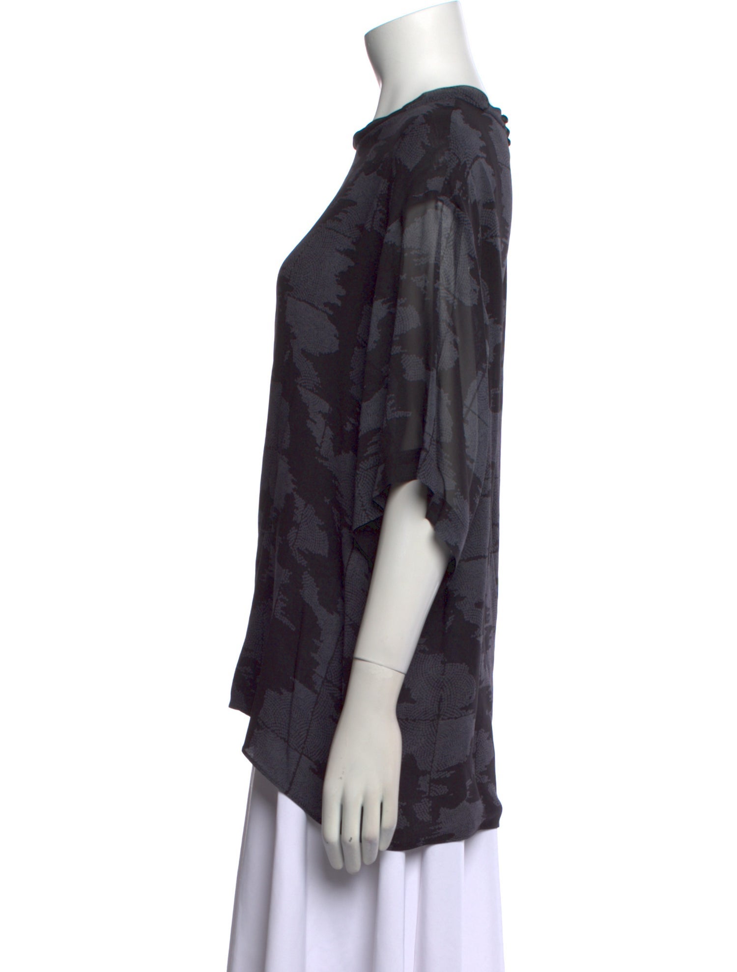 Rachel Comey Silk Printed Blouse