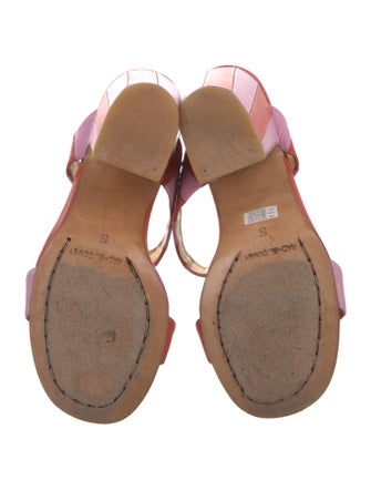 Rachel Comey Leather Striped Slides