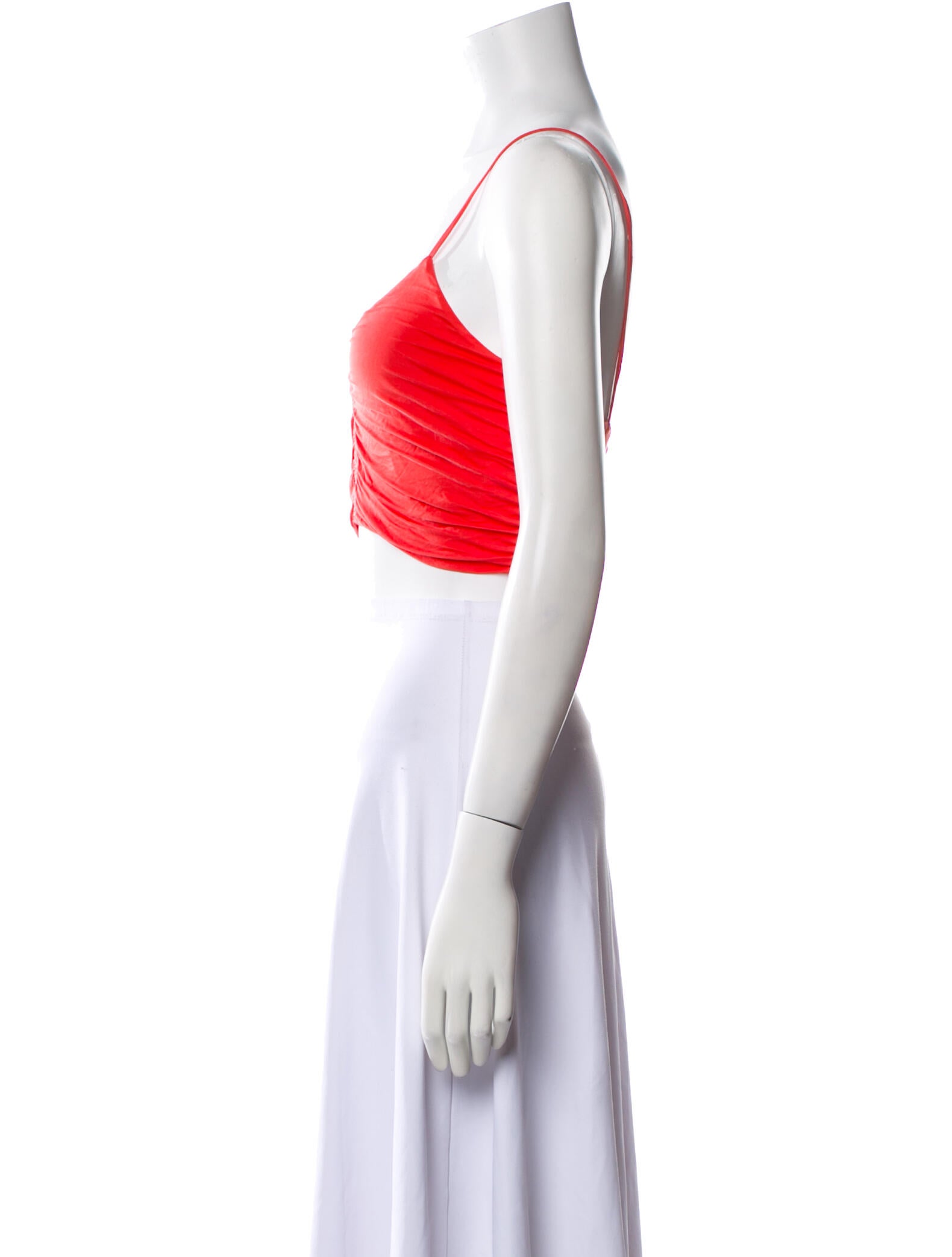 Rachel Comey Scoop Neck Sleeveless Crop Top