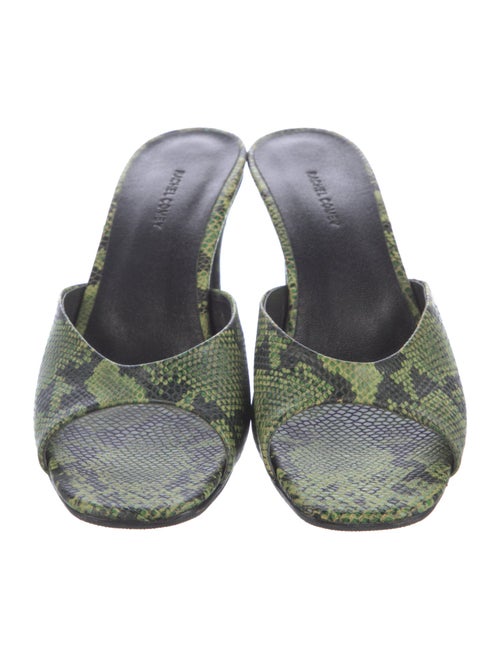 Rachel Comey Leather Animal Print Slides