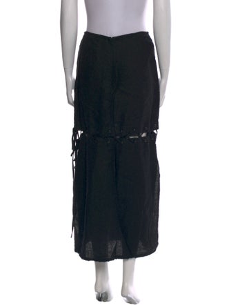 Rachel Comey Linen Midi Length Skirt