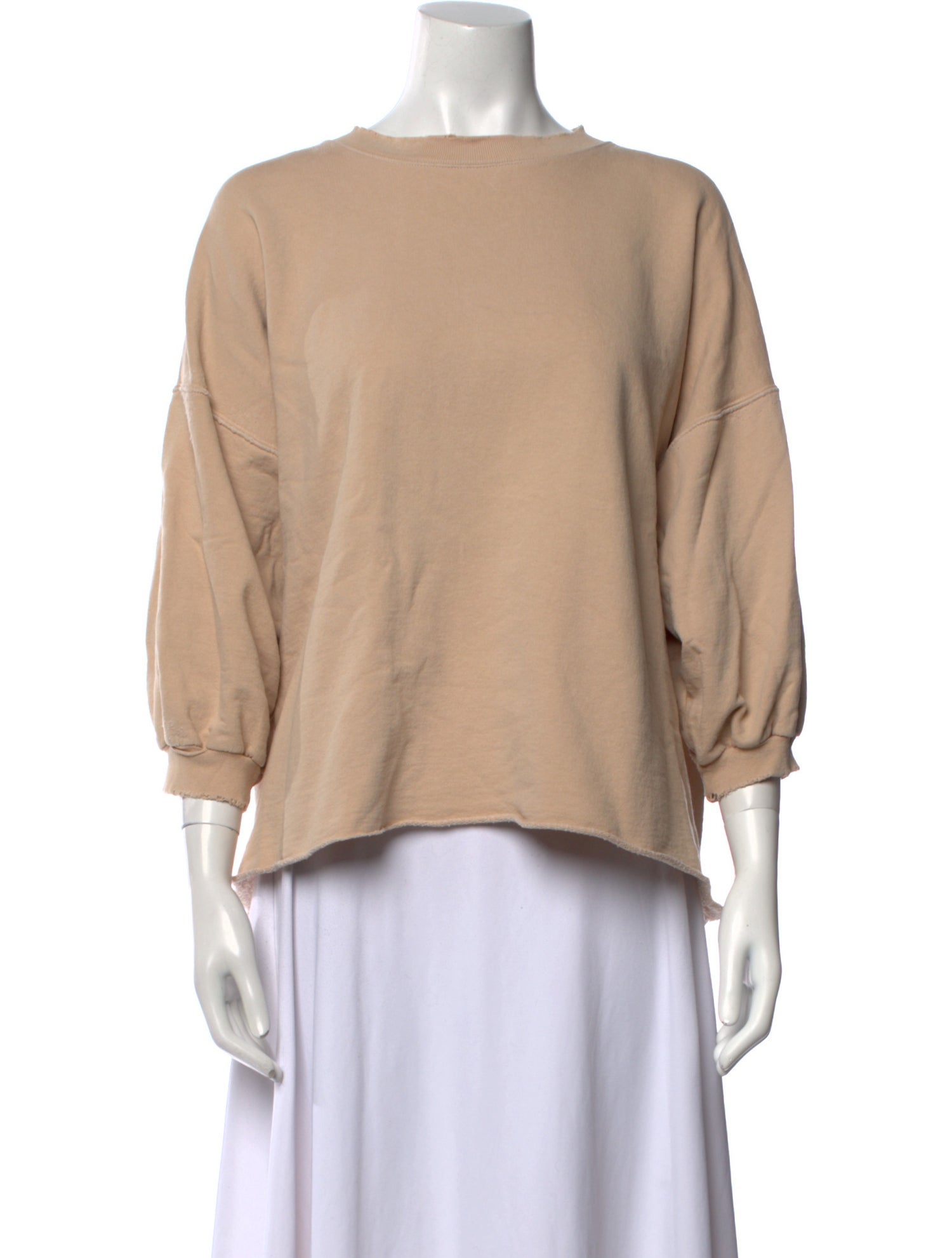 Rachel Comey Bateau Neckline Three-Quarter Sleeve Top