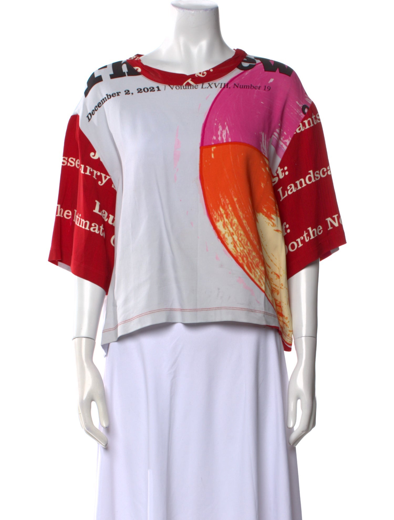 Rachel Comey Graphic Print Scoop Neck T-Shirt