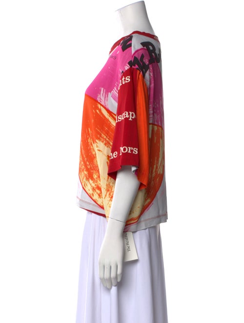 Rachel Comey Graphic Print Scoop Neck T-Shirt