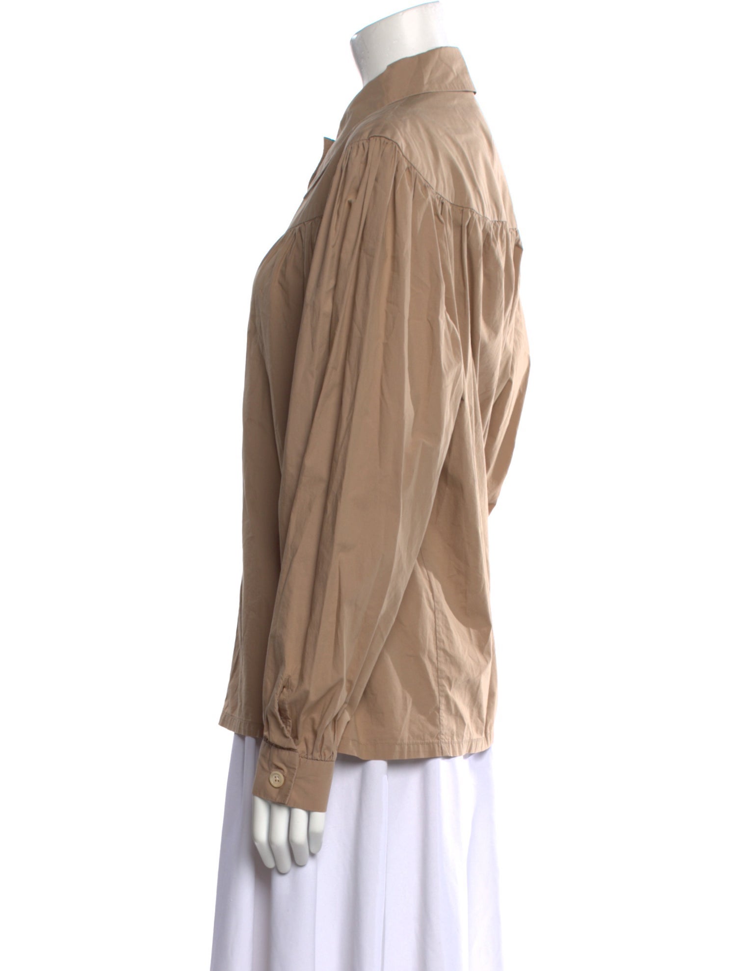 Rachel Comey Long Sleeve Button-Up Top