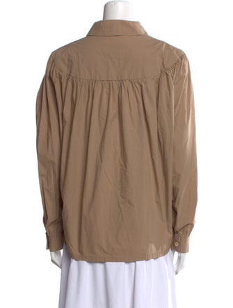 Rachel Comey Long Sleeve Button-Up Top
