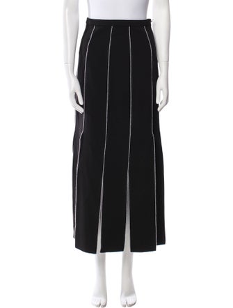Rachel Comey Whipstitch Trim Midi Length Skirt