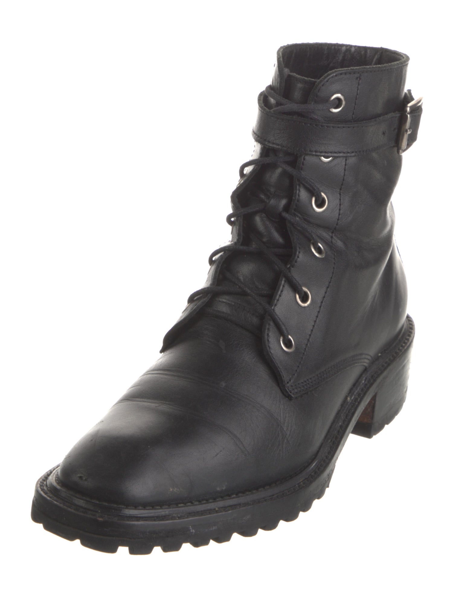 Rachel Comey Leather Combat Boots