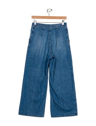 Rachel Comey High-Rise Wide Leg Jeans