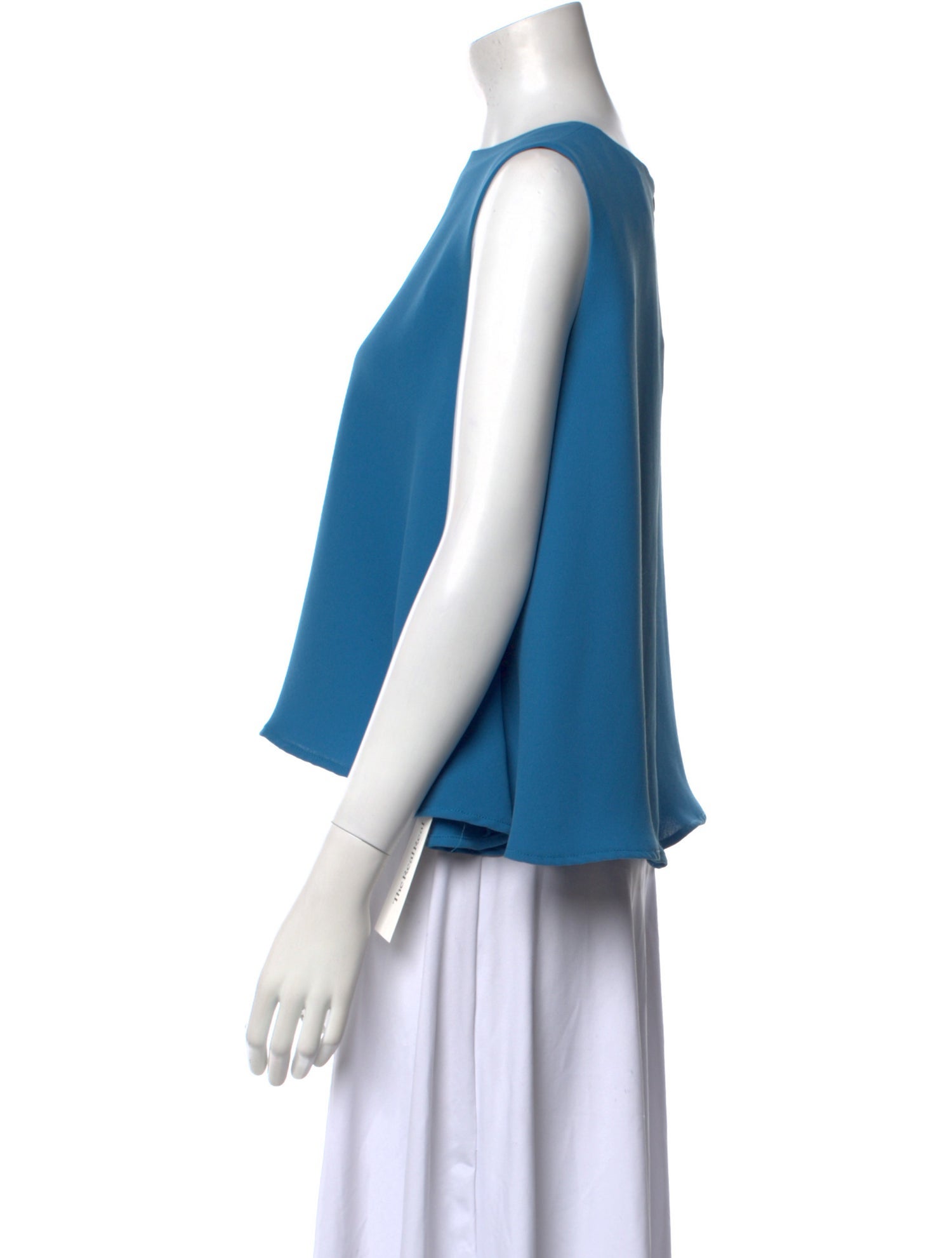 Rachel Comey Bateau Neckline Sleeveless Crop Top