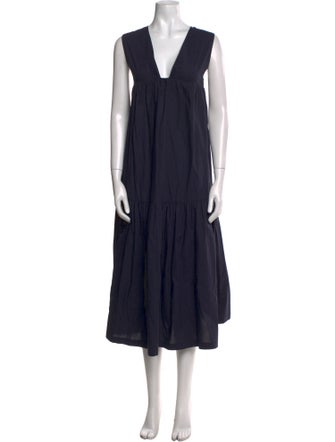 Rachel Comey V-Neck Long Dress