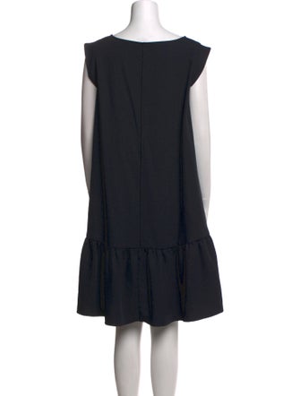 Rachel Comey Bateau Neckline Mini Dress