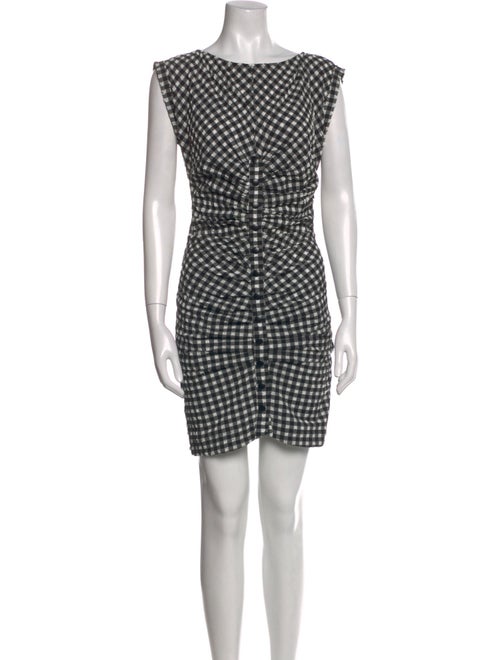 Rachel Comey Plaid Print Mini Dress