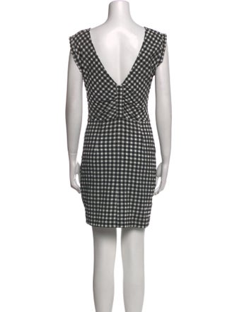 Rachel Comey Plaid Print Mini Dress