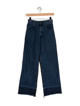 Rachel Comey High-Rise Wide Leg Jeans