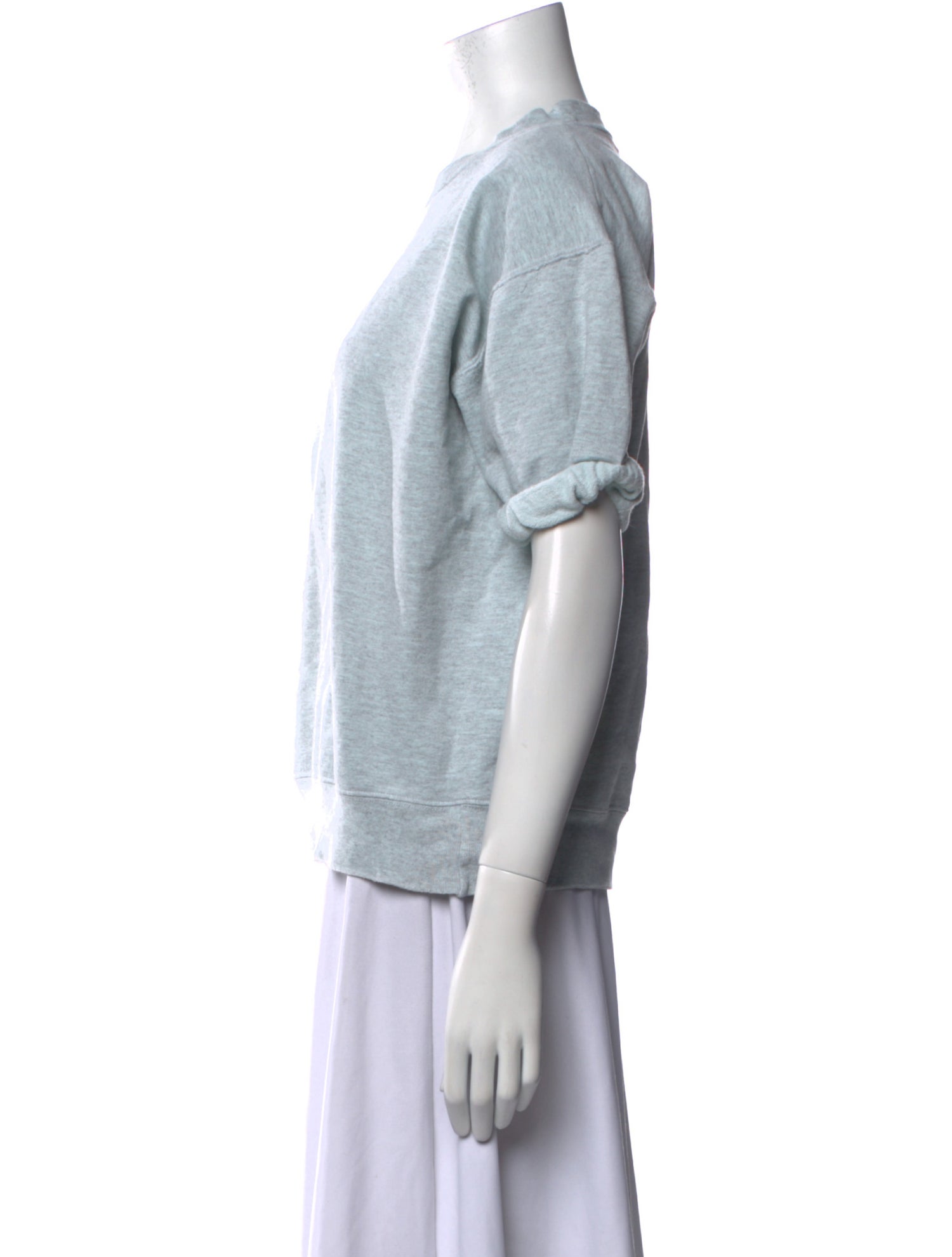 Rachel Comey Scoop Neck Short Sleeve Sweatshirt