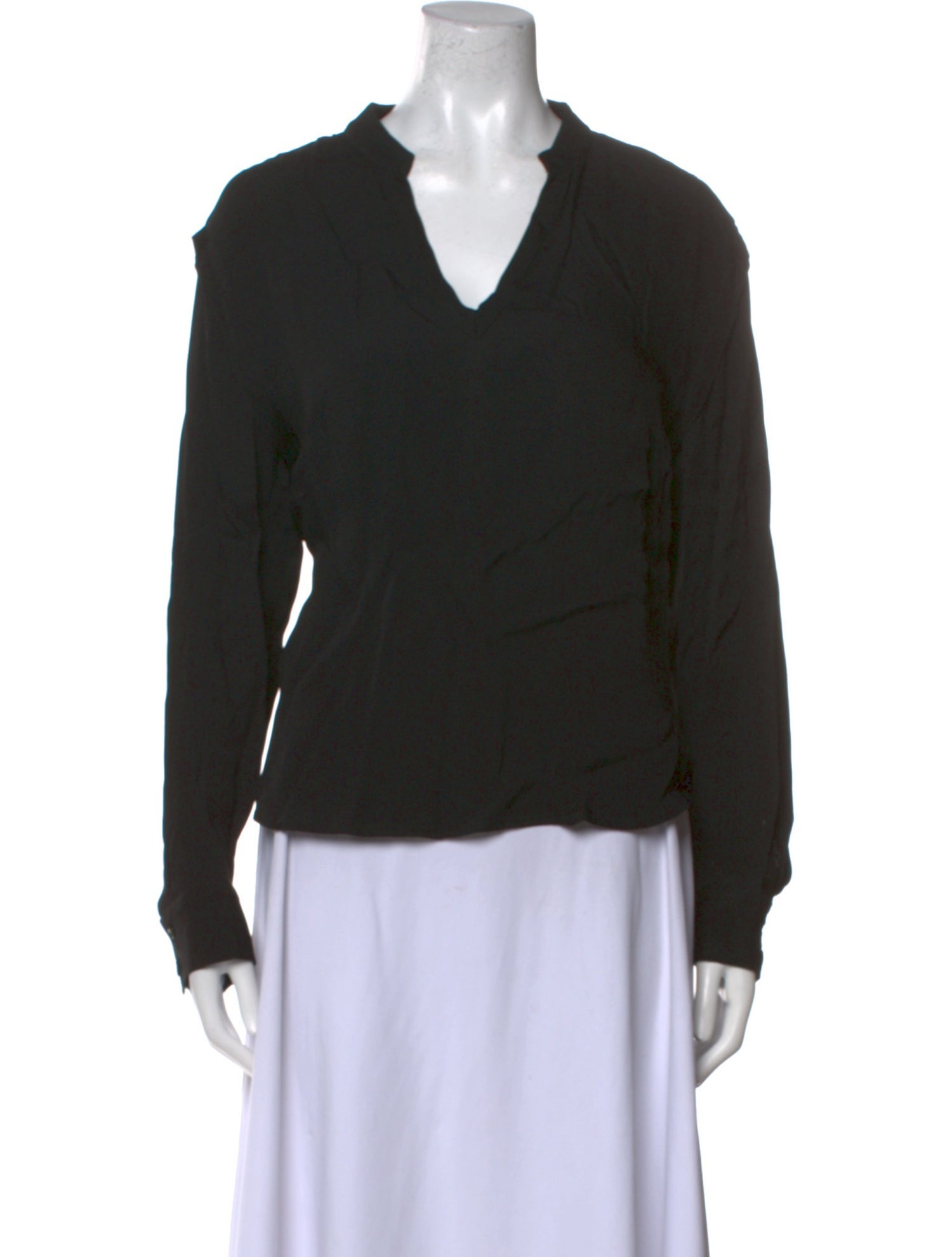 Rachel Comey V-Neck Long Sleeve Sweatshirt