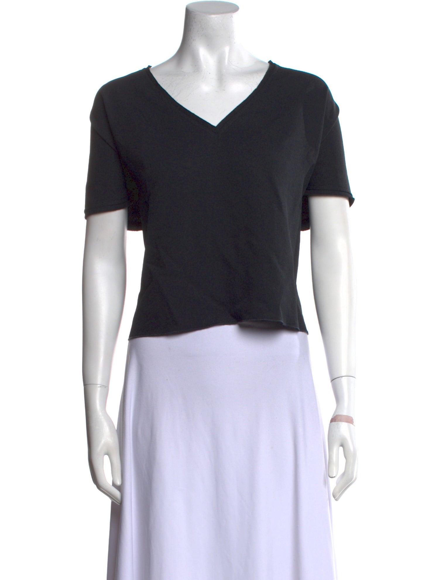 Rachel Comey Linen V-Neck Crop Top